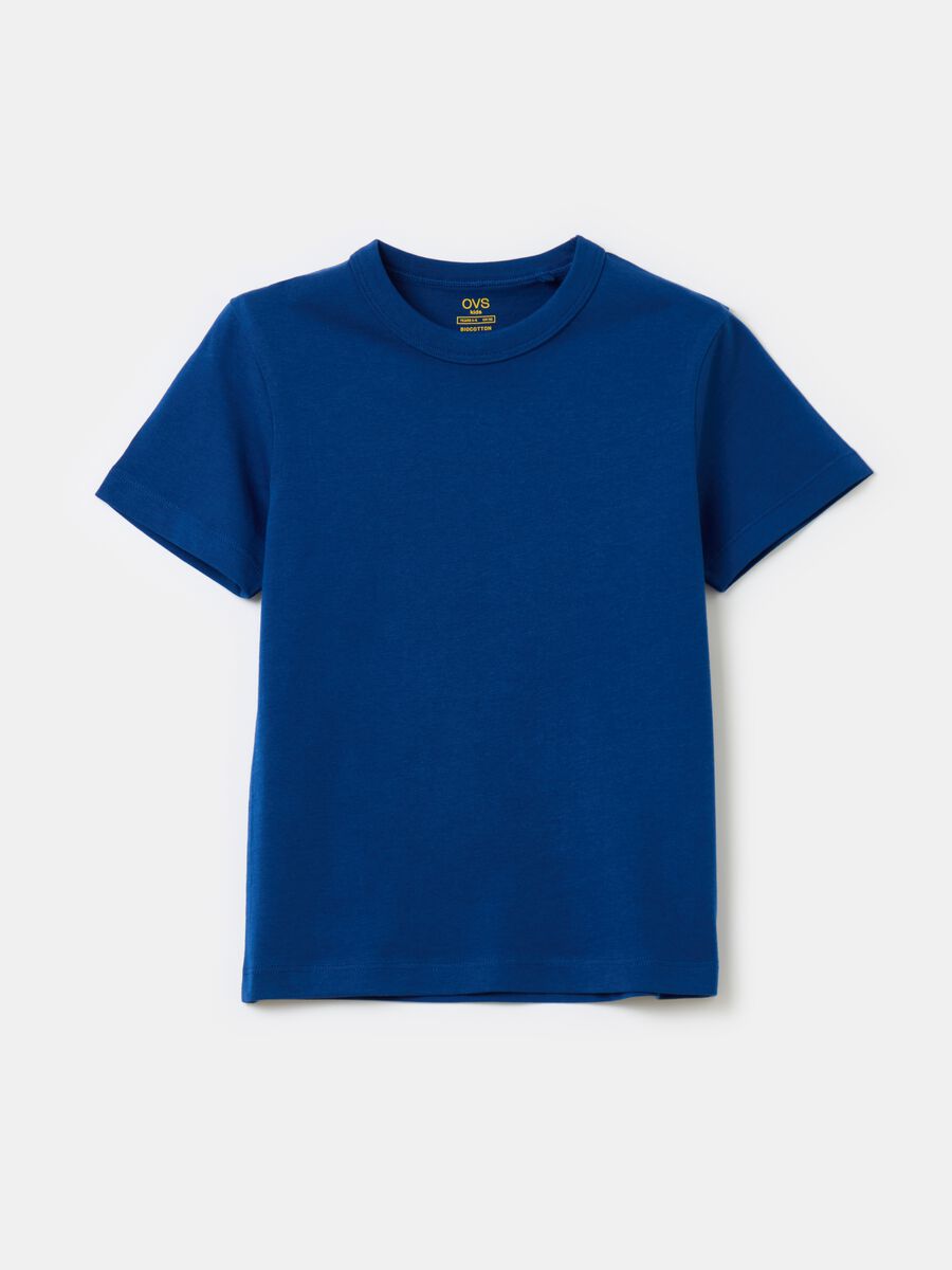 Essential T-shirt in stretch organic cotton_0
