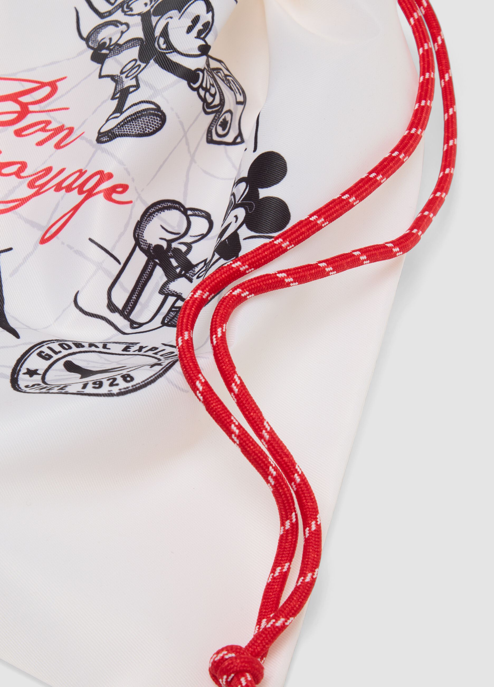 Multicolour beach drawstring bags 2-pack with Mickey Mouse theme