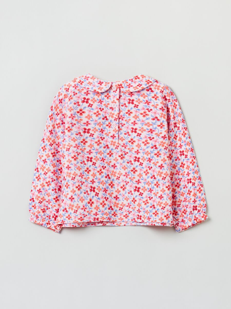 Floral T-shirt with long sleeves_1
