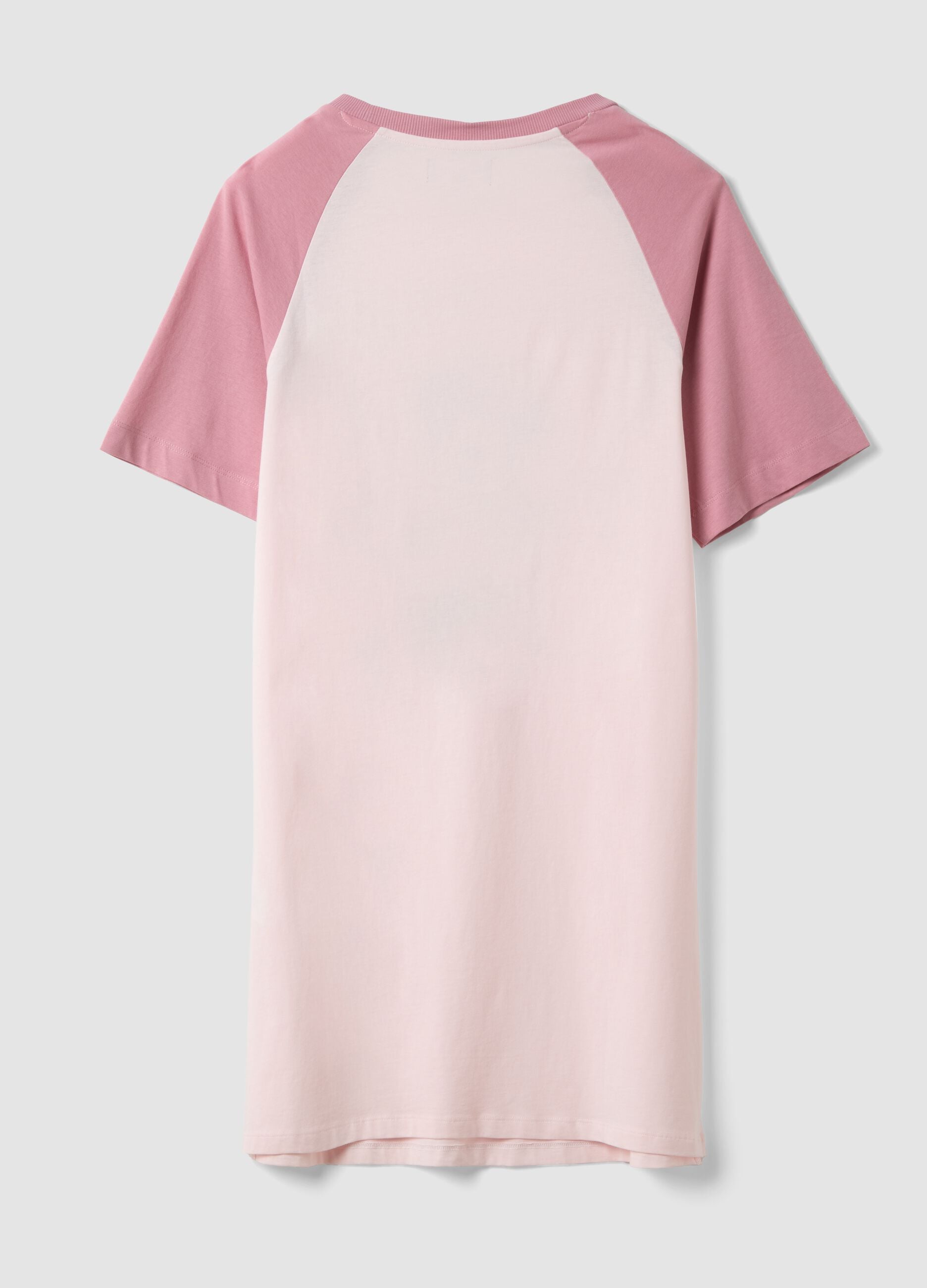 Camis&oacute;n rosa de puro algod&oacute;n org&aacute;nico con estampado de Minnie