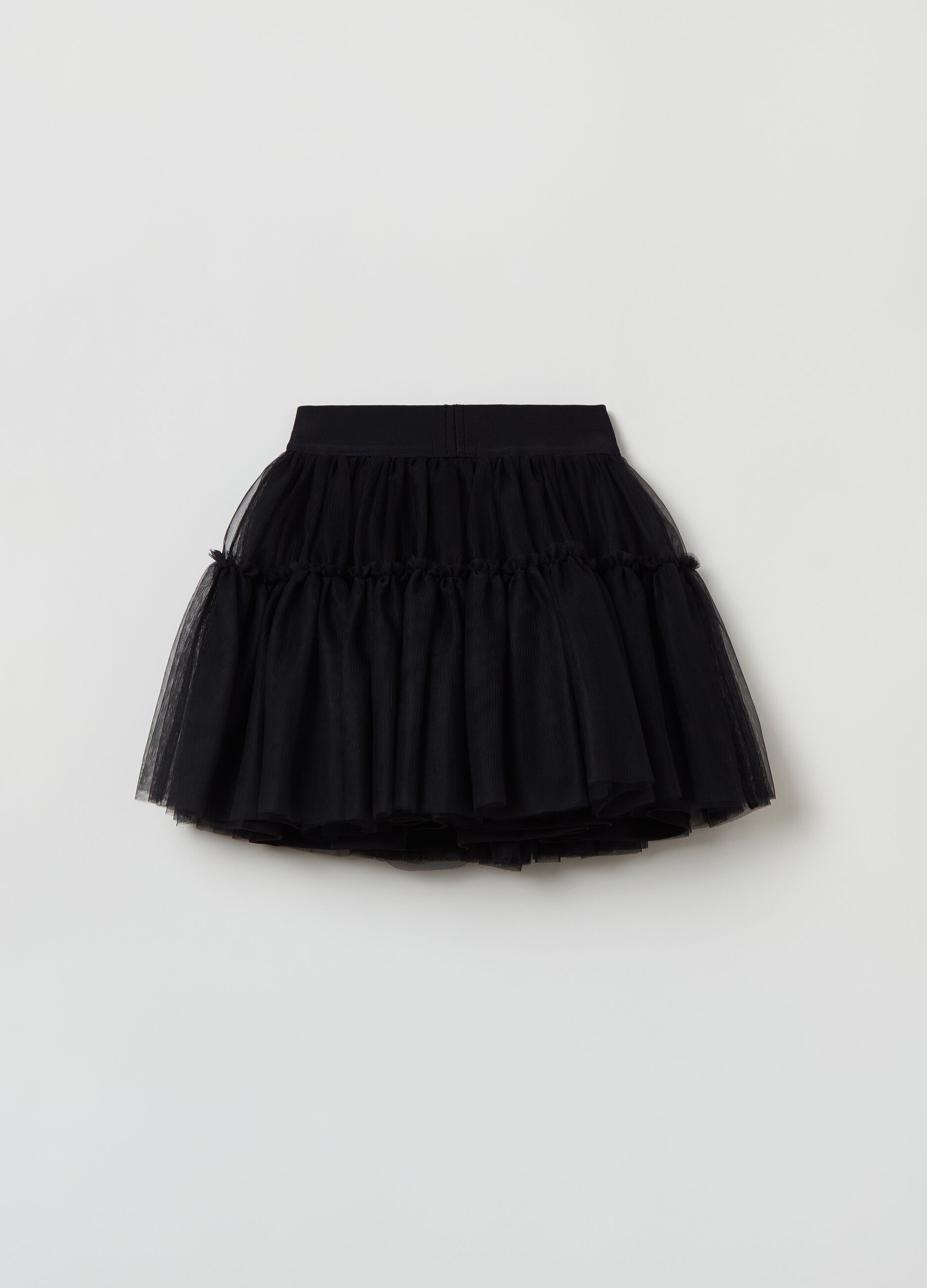 Tulle skirt with flounce_1