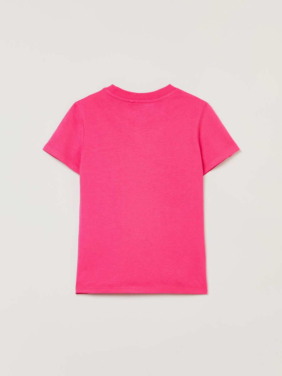 Camiseta cuello redondo Fitness de algodón_1