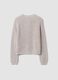 White pure cotton knitted cardigan, regular fit_6