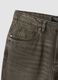 Jeans marroni in misto cotone e lyocell regular tapered_1