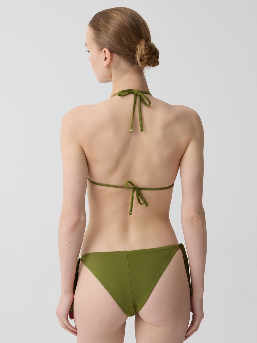 Triangle bikini top with lurex mesh_2