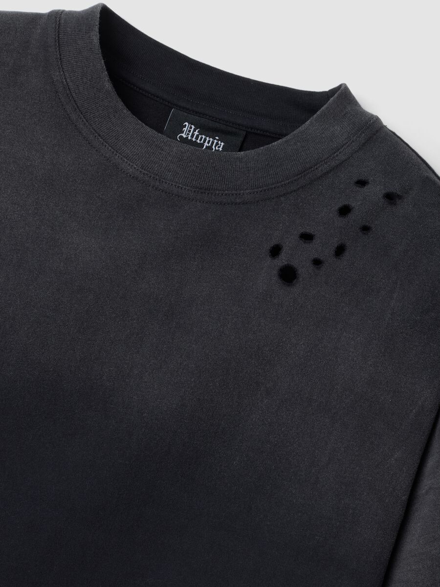 Double Longsleeve Sunfaded Black_2
