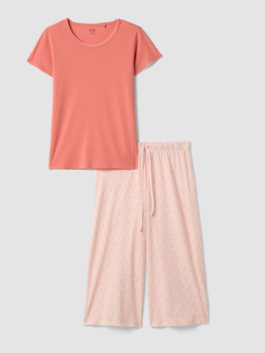 Pink pure cotton pyjamas regular fit_4