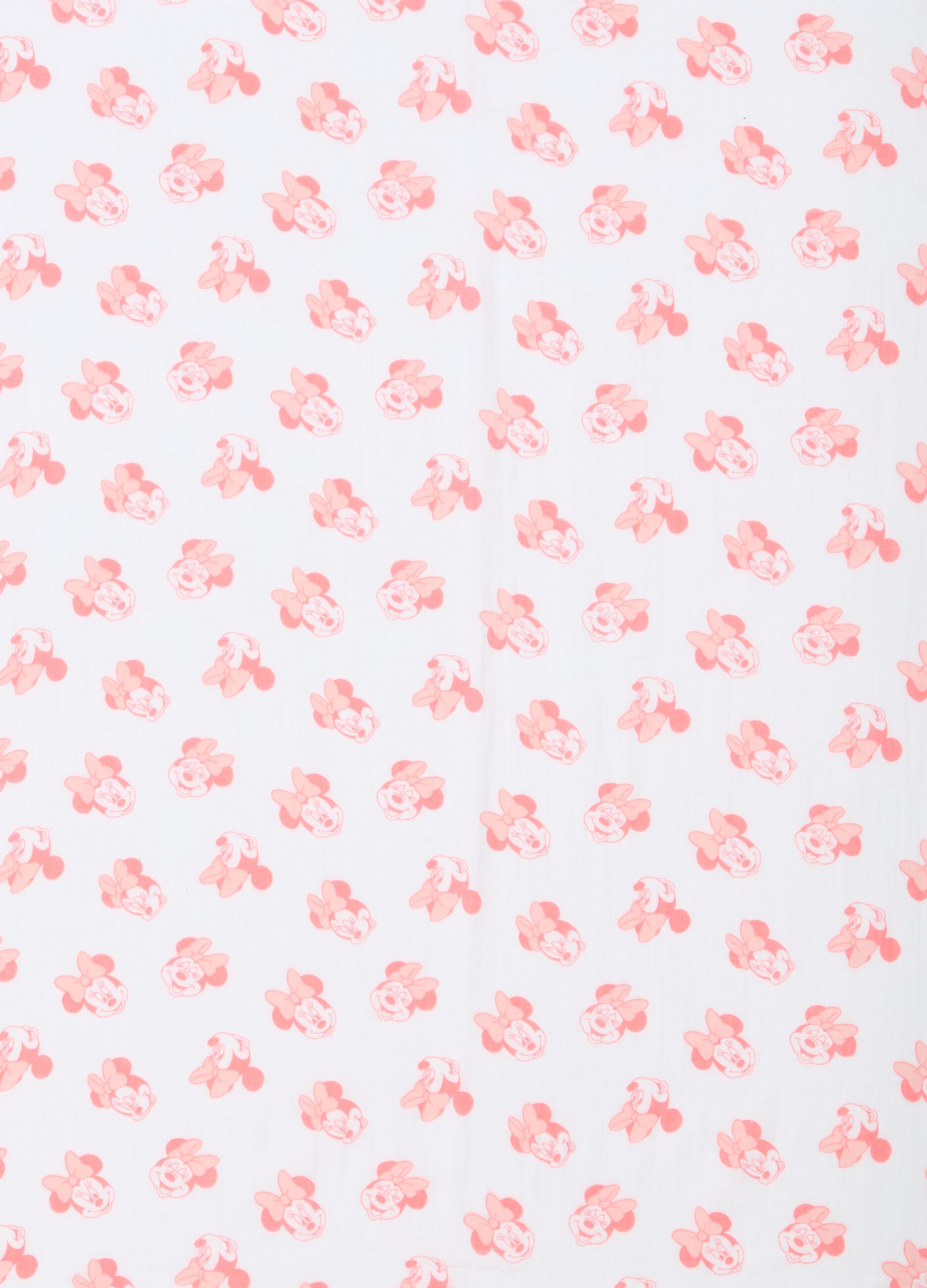 Muslin blanket with Minnie Mouse print
