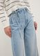 Pure Cotton Blue Wide Leg Jeans_3