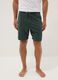 Cal&ccedil;&otilde;es de pijama verdes em mistura de algod&atilde;o, regular fit_1