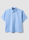 Camisa azul claro de lino puro regular fit_4