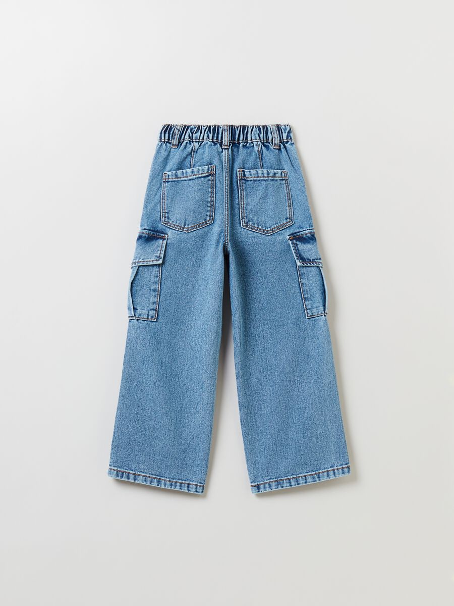Wide-leg cargo jeans_1