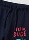 Cotton joggers with drawstring and "Hello DUDE" print_2