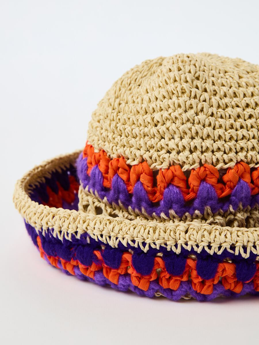Sombrero de pescador aplicaciones de algodón_2