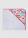 Multicolour floral pure cotton baby girl beach towel_0
