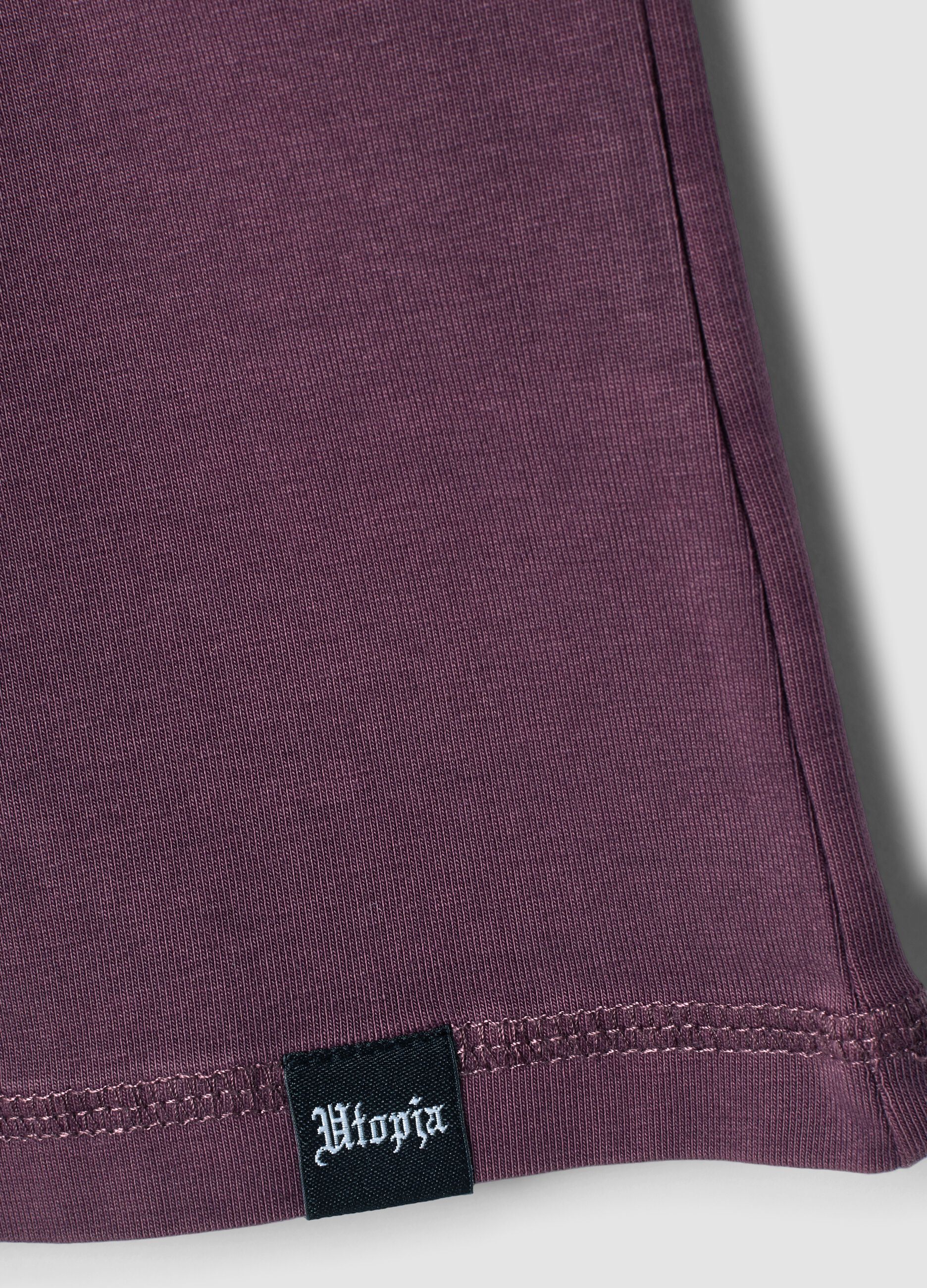 Perfect Washed Burgundy T-shirt