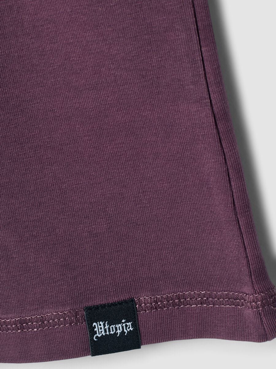 Perfect Washed Burgundy T-shirt_2
