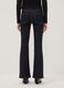 Blue flared stretch-cotton jeans_3