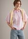Pink pure linen regular-fit shirt_0