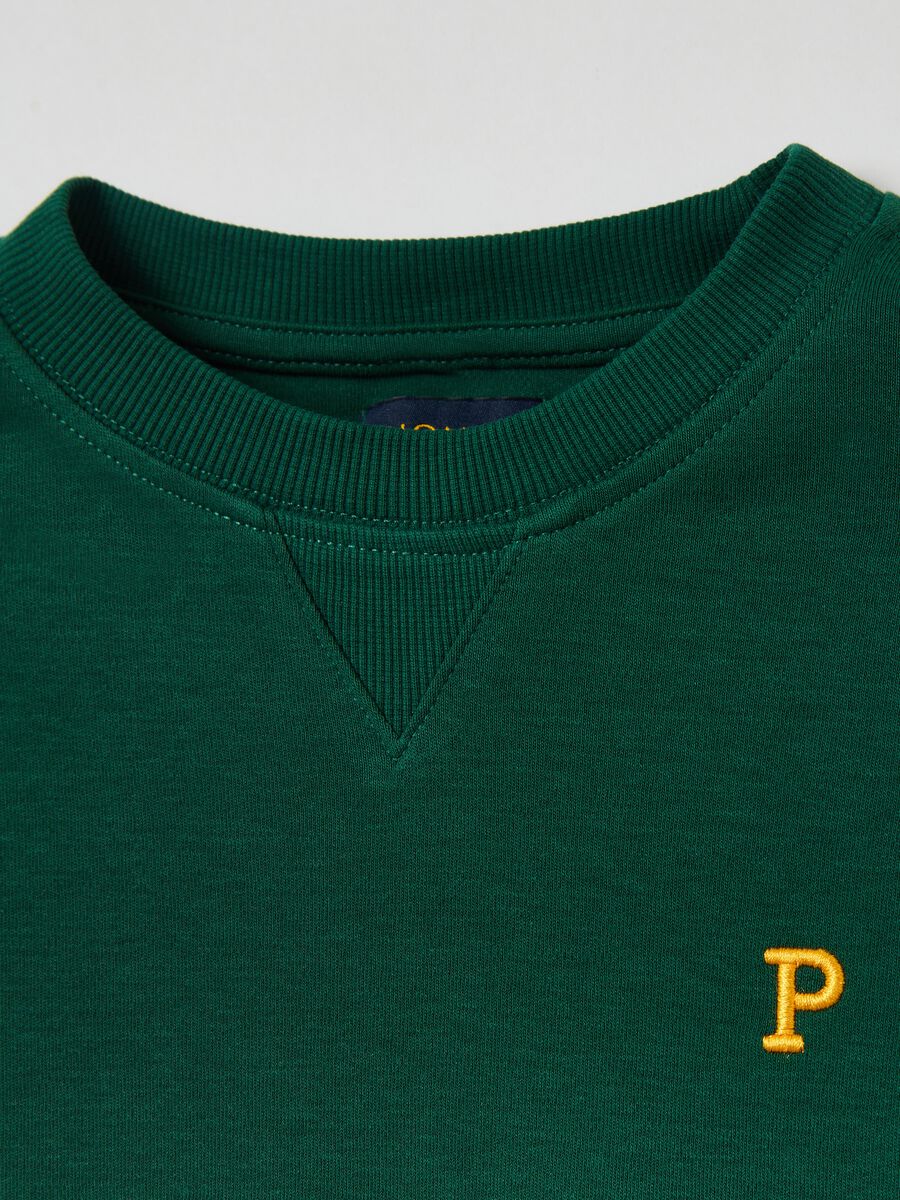 French Terry sweatshirt with logo embroidery_5