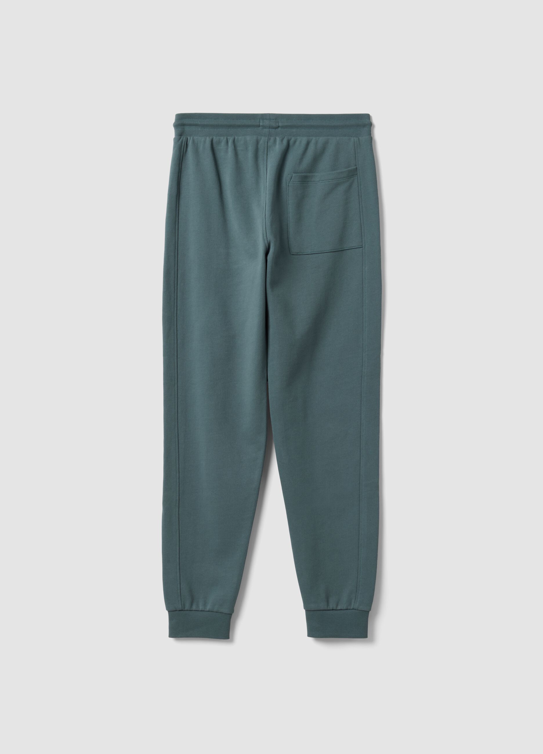 Blaue Jogginghose aus Bio-Baumwolle
