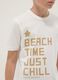 Boys' regular fit pure cotton white T-shirt with writing_2