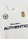 White relaxed-fit pure cotton crew-neck T-shirt with slogan for boys_4