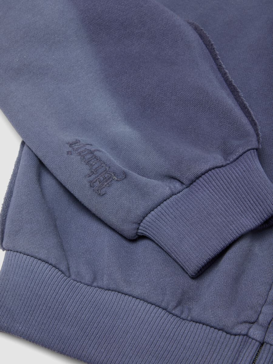 Sunfaded Hoodie mit durchgehendem Rei&szlig;verschluss &bdquo;Twilight&ldquo;_6