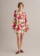 Multicolour viscose-linen blend shirt dress, regular fit_1