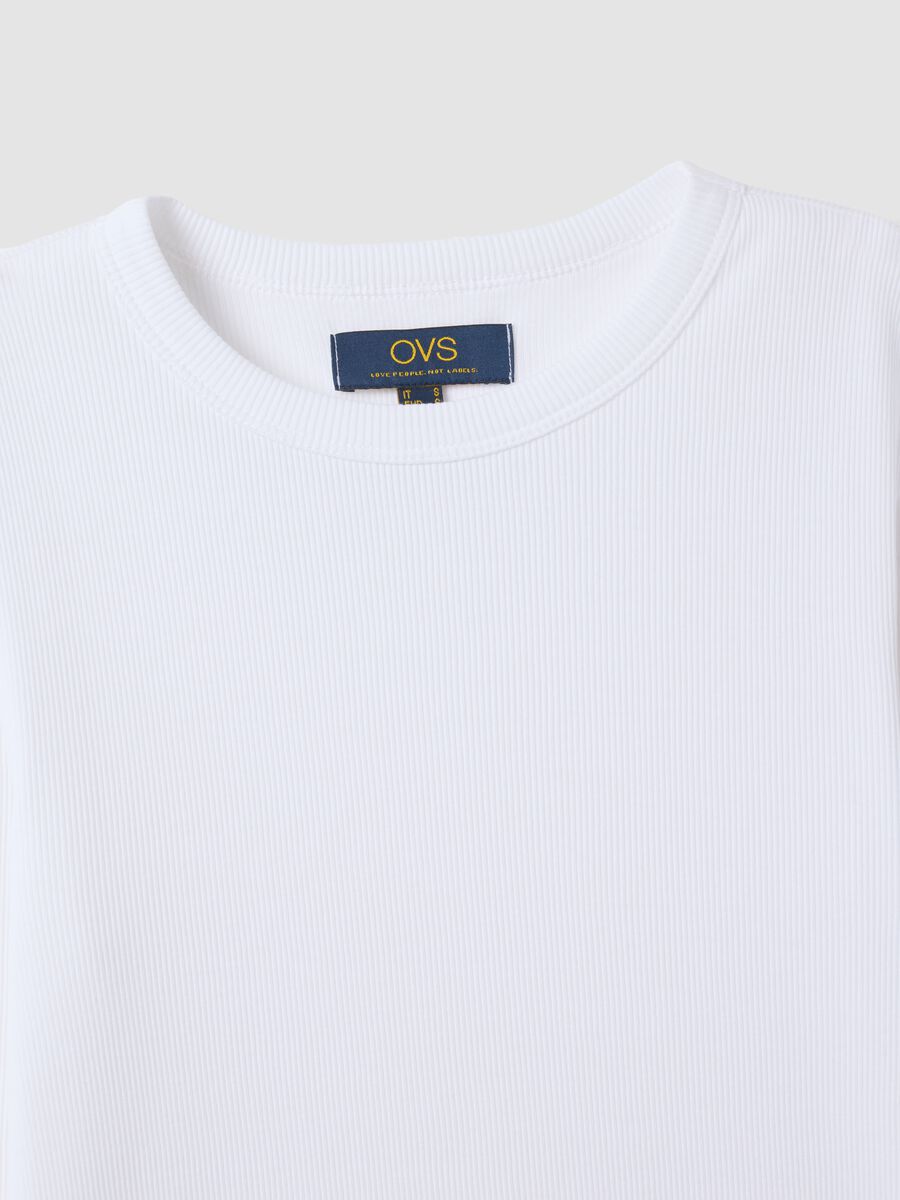 &Lambda;&epsilon;&upsilon;&kappa;ό &mu;&alpha;&kappa;&rho;&upsilon;&mu;ά&nu;&iota;&kappa;&omicron; T-shirt &alpha;&pi;ό 100% &beta;&alpha;&mu;&beta;ά&kappa;&iota;_5