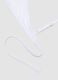 White triangle bikini top in stretch fabric_1