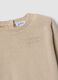 Maglia beige in misto cotone a girocollo per bimbo_3