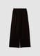 Braune Ripp-Hose mit weitem Bein, Regular Fit_0
