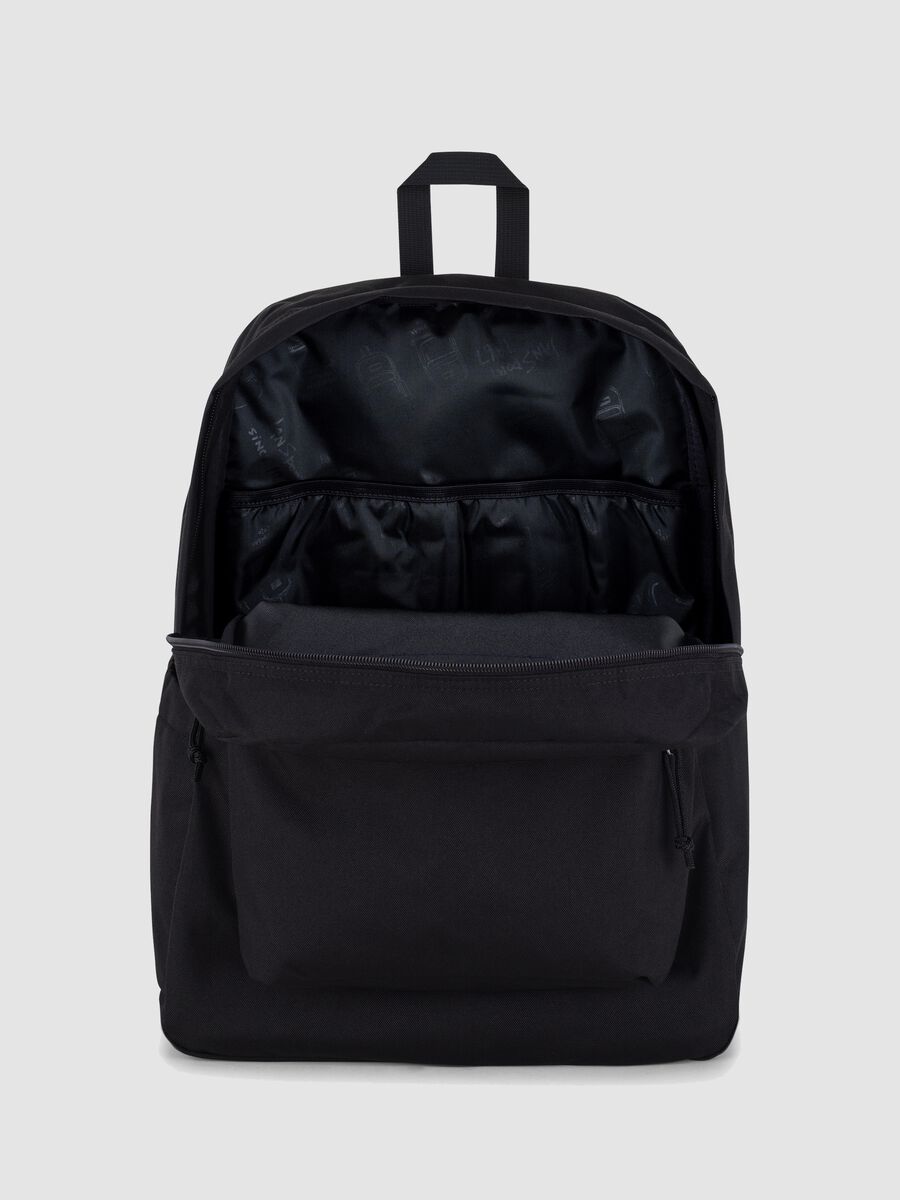 Zaino nero con tasca frontale_2
