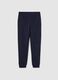 Blue cotton trousers for boys_4