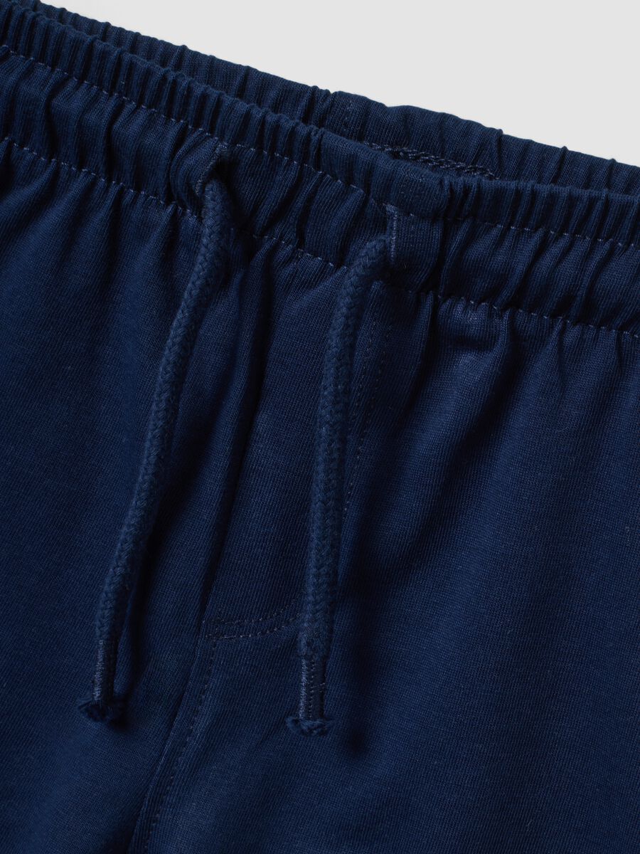 Blue and green pure cotton set for baby boys, regular fit_3
