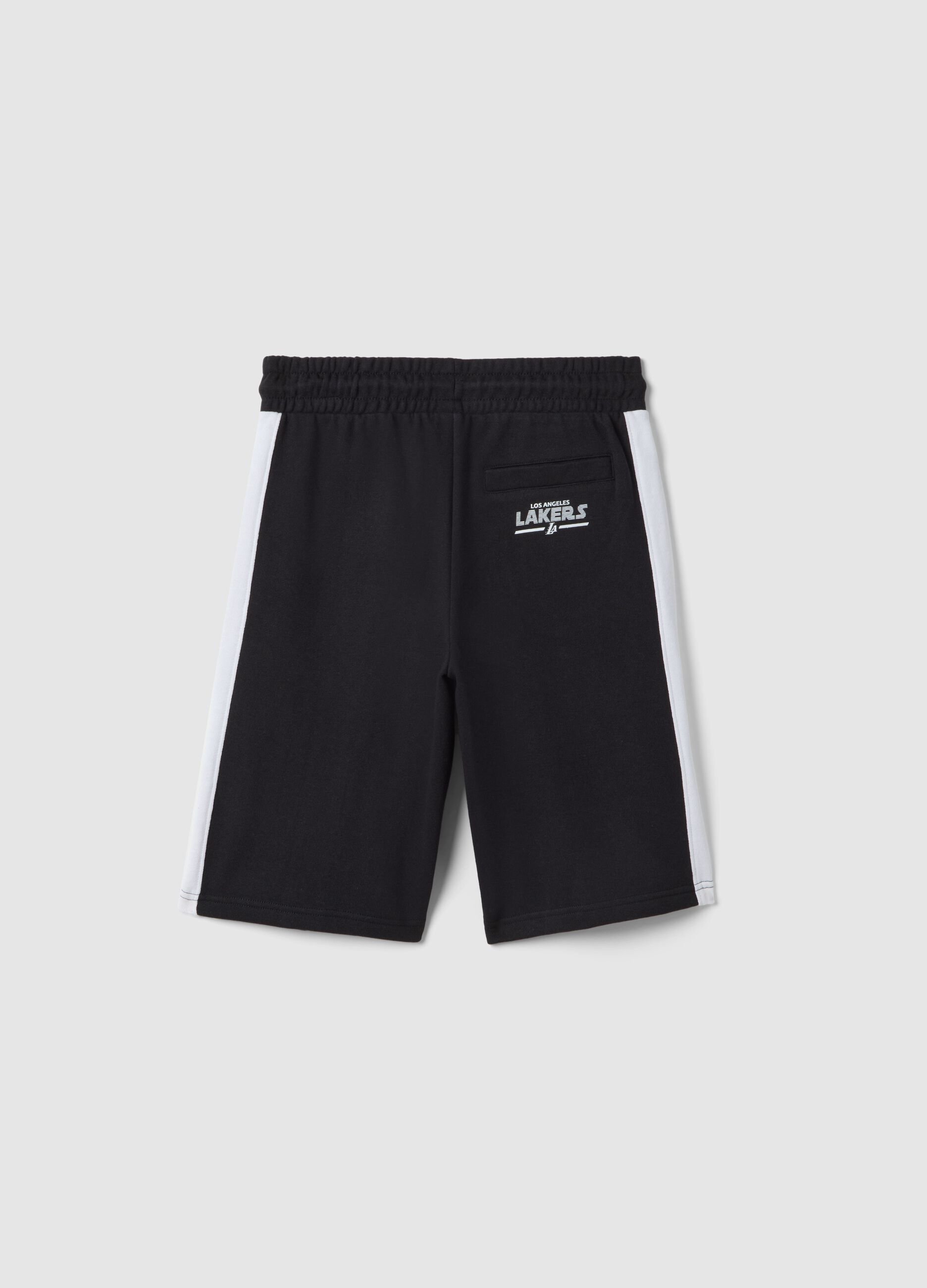 Black pure cotton shorts