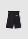 Black pure cotton shorts_4