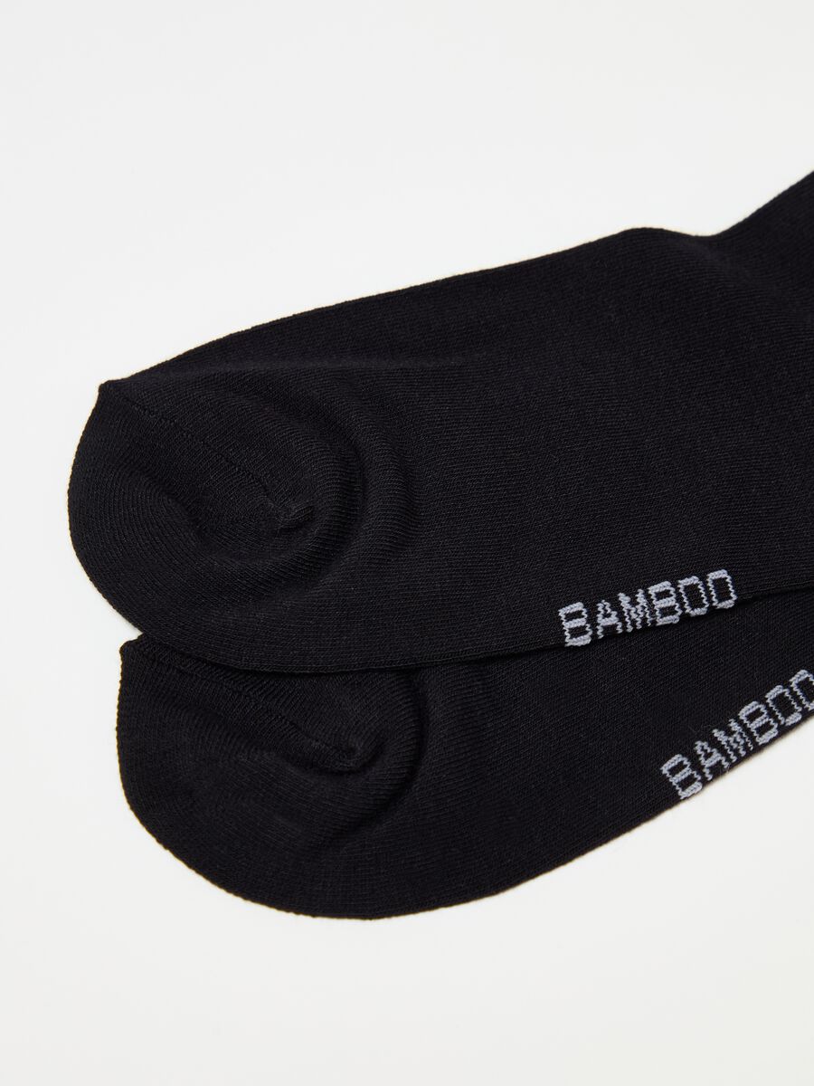 Pack tres calcetines invisibles de viscosa de bambú_1