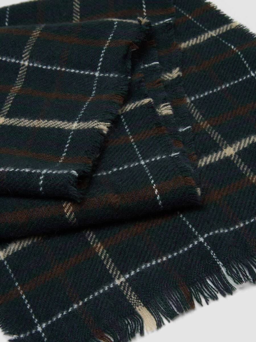 Multicolour checked scarf_2