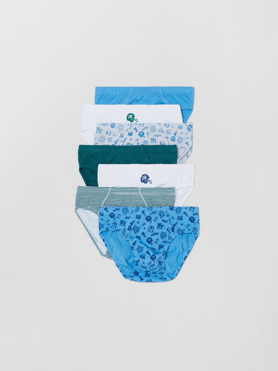 Seven-pack briefs with print_0