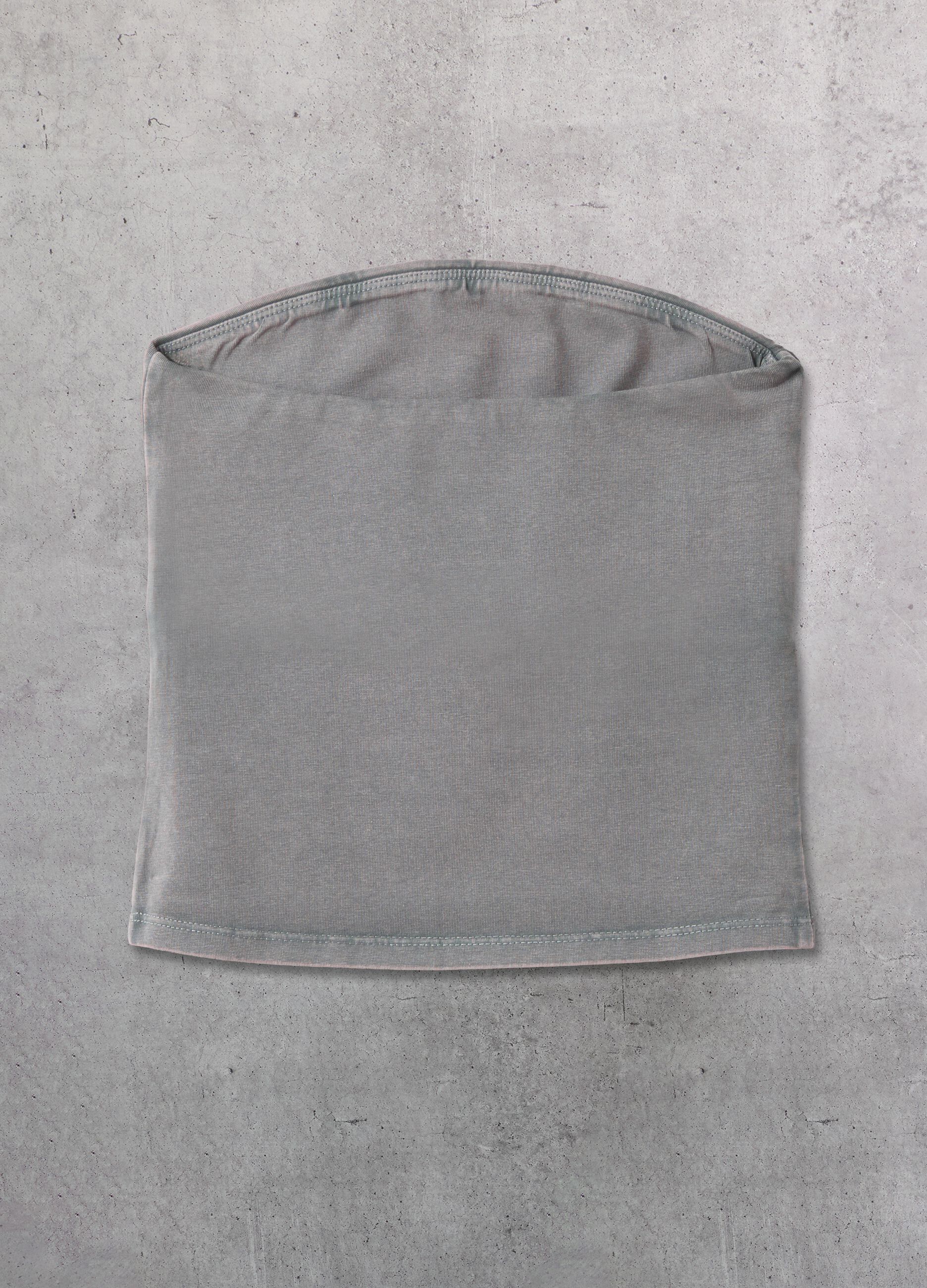 Vintage Grey Tube Top