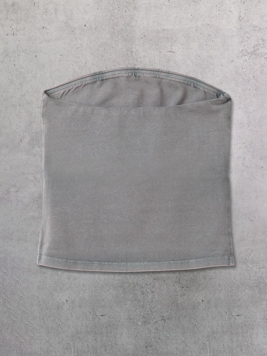 Vintage Grey Tube Top_6
