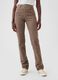 Straight high-rise trousers in corduroy_1