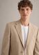 Slim Fit Beige Blazer_1