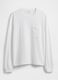 White Cotton Long Sleeve Top_4
