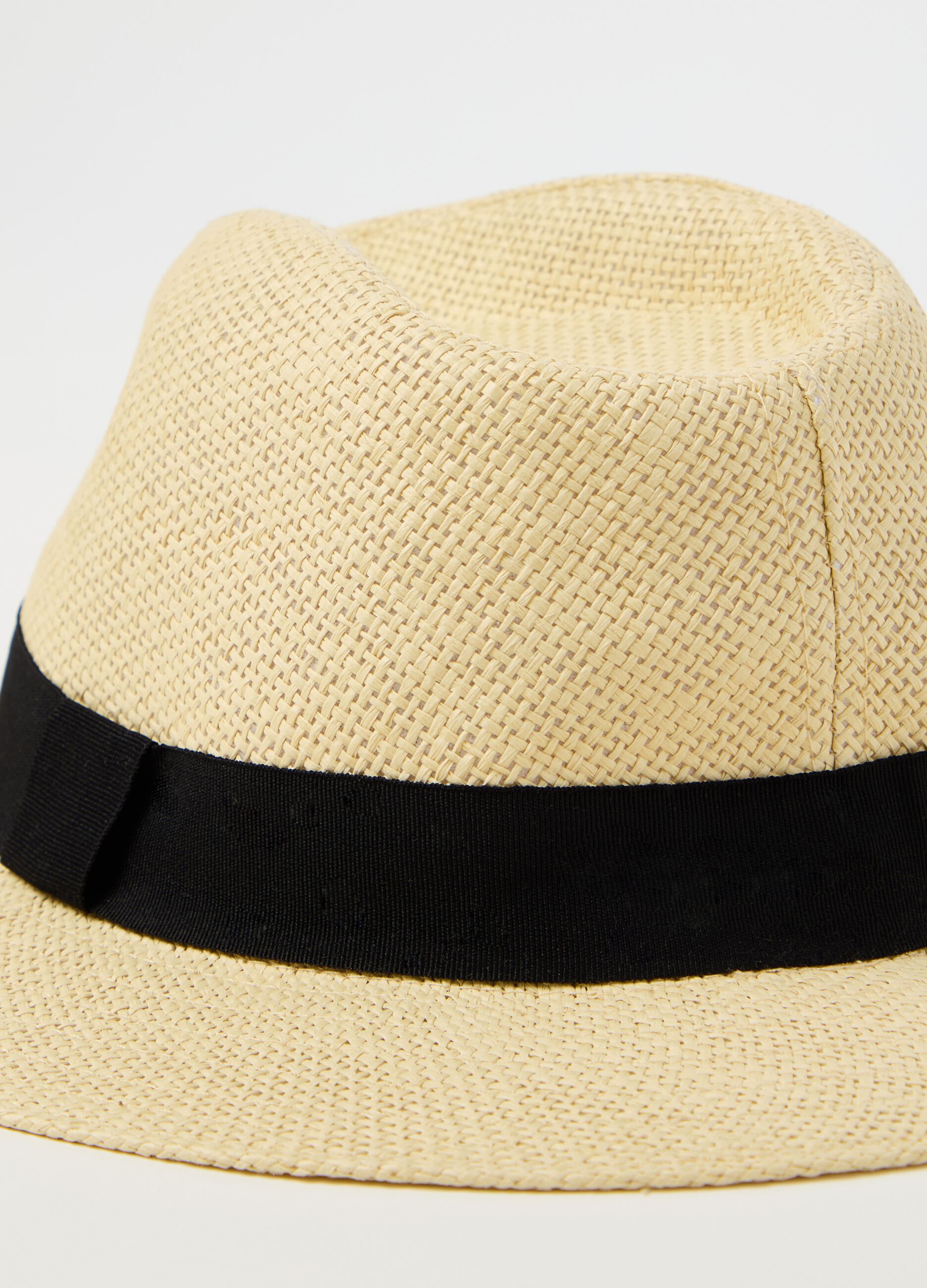 Panama hat with band