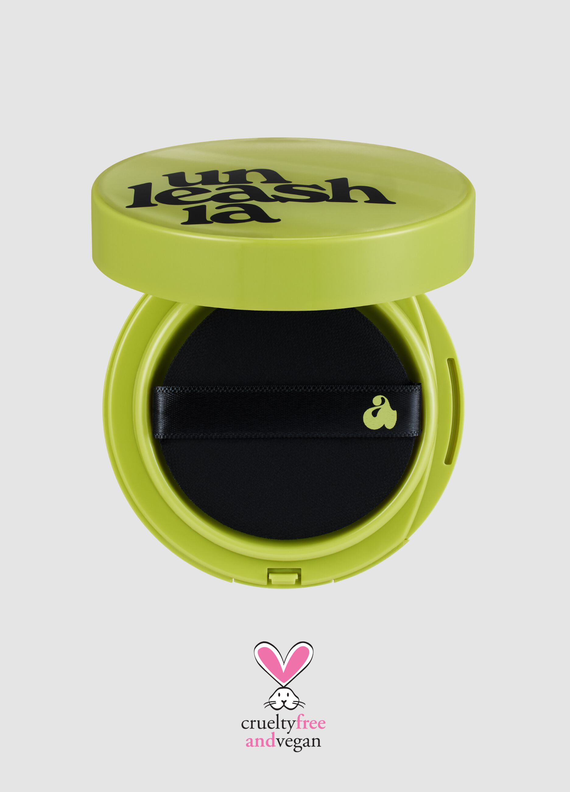 SATIN WEAR HEALTHY-GREEN CUSHION RE-FEEL CASE - Korean make-up