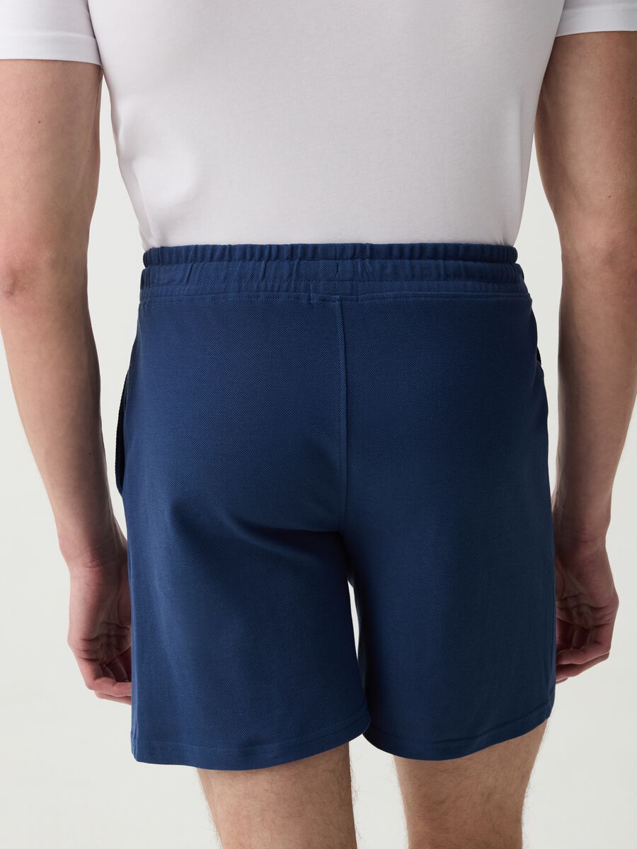 Shorts pijama con cordón de ajuste_1