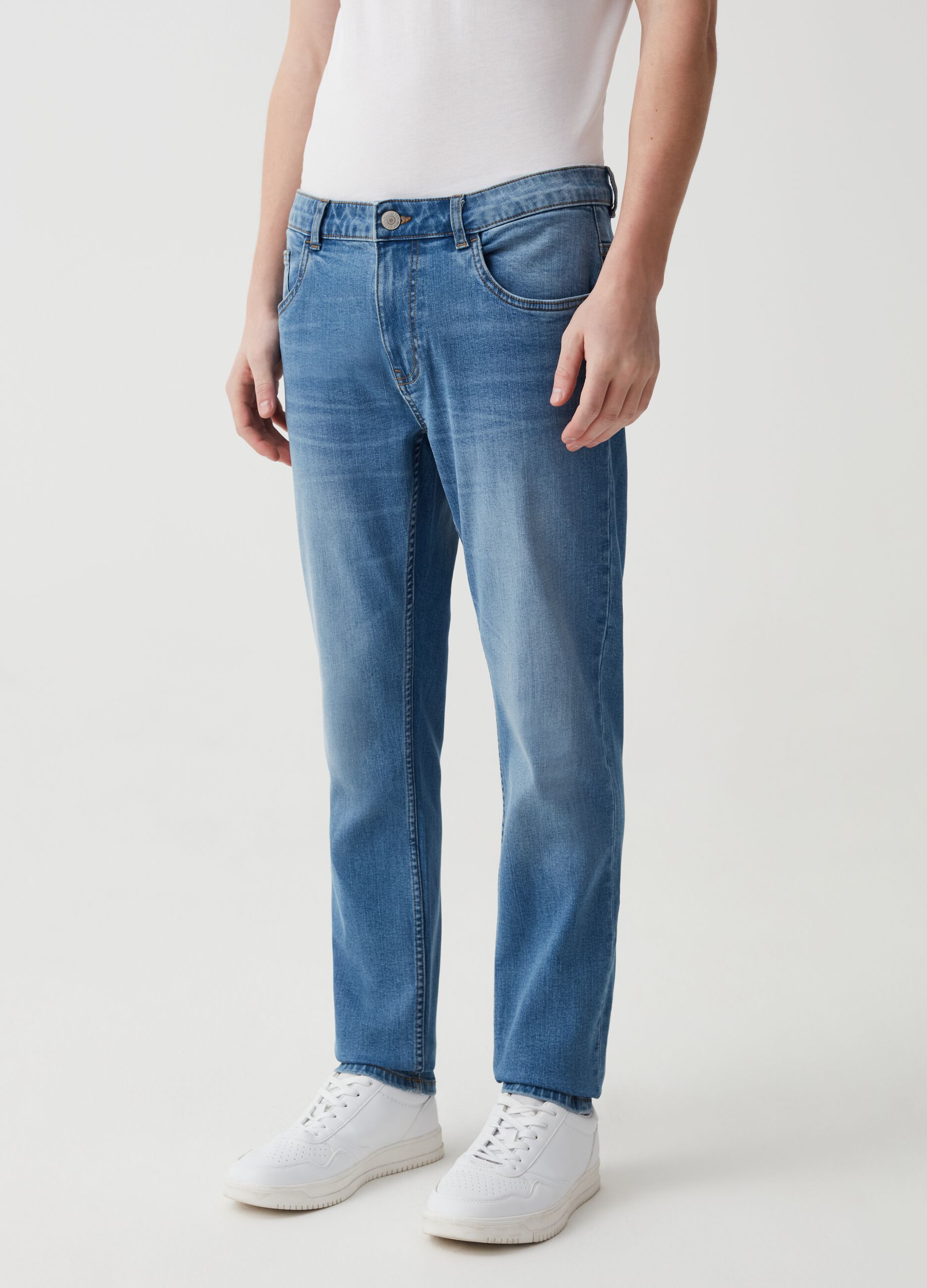 Jeans skinny fit stretch cinque tasche